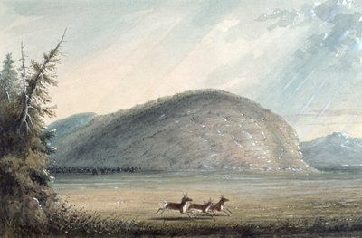 Felsen der Unabhängigkeit, 1837 von Alfred Jacob Miller